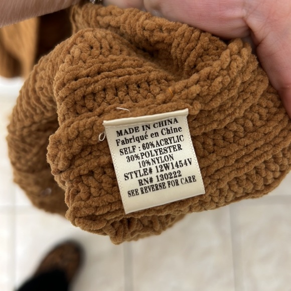 NEW Brown Oversized Cardigan - Picture 8 of 10